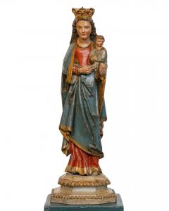 XVI secolo, scuola francese, Madonna con il Bambino